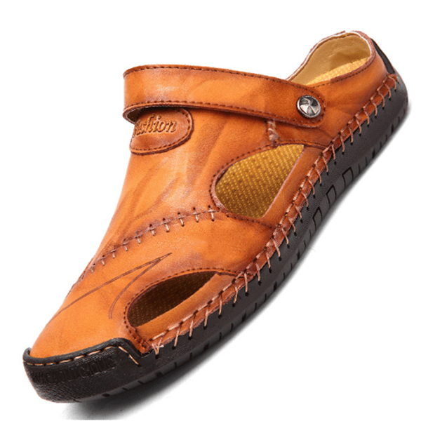 Chris™ | Sandali ortopedici in pelle