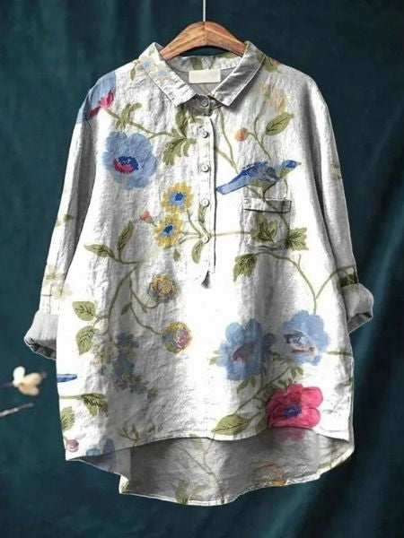 Adriana | Blusa a stampa floreale