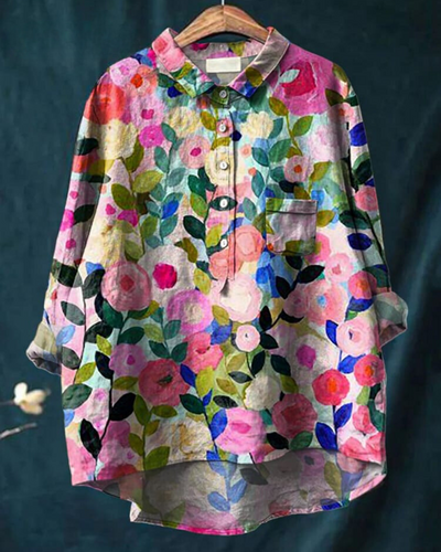 Adriana | Blusa a stampa floreale