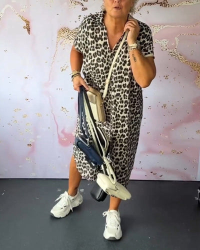 Mirabella | Abito leopardato chic e comodo