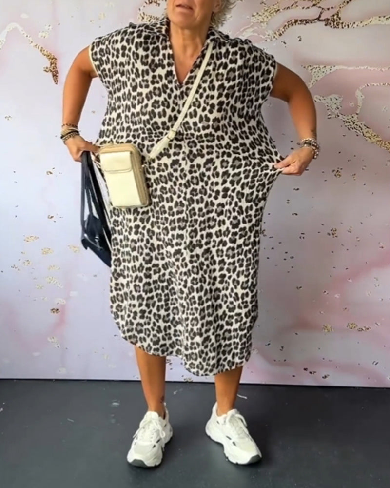 Mirabella | Abito leopardato chic e comodo