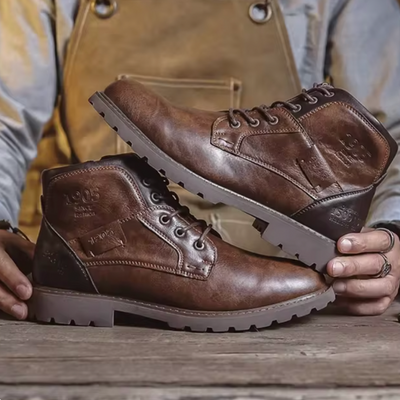 Cesare™ | Stivali in pelle vintage