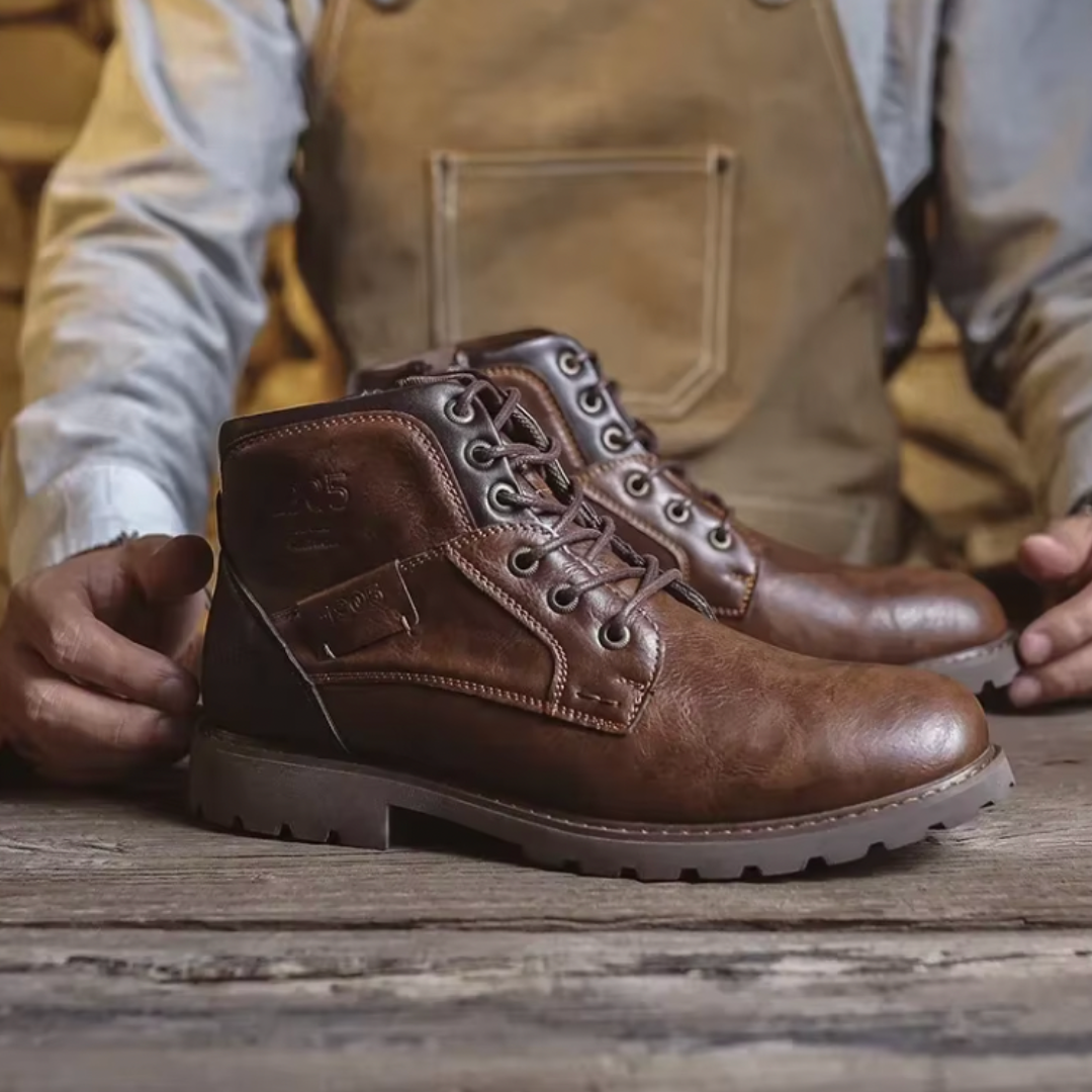Cesare™ | Stivali in pelle vintage