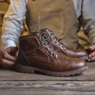 Cesare™ | Stivali in pelle vintage