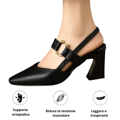 Lusso™ - Scarpe con tacco dal comfort ortopedico per donna