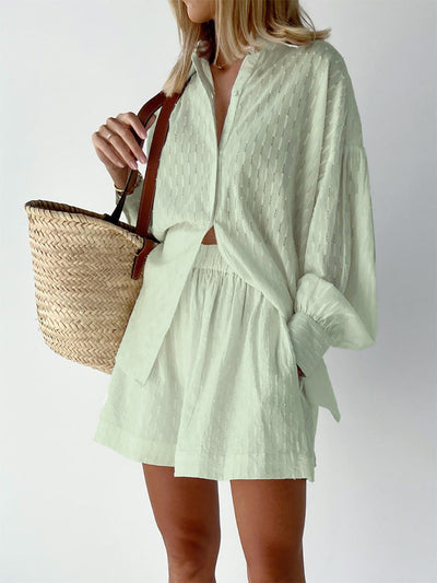 Adriana | Completo Chic Camicia & Shorts