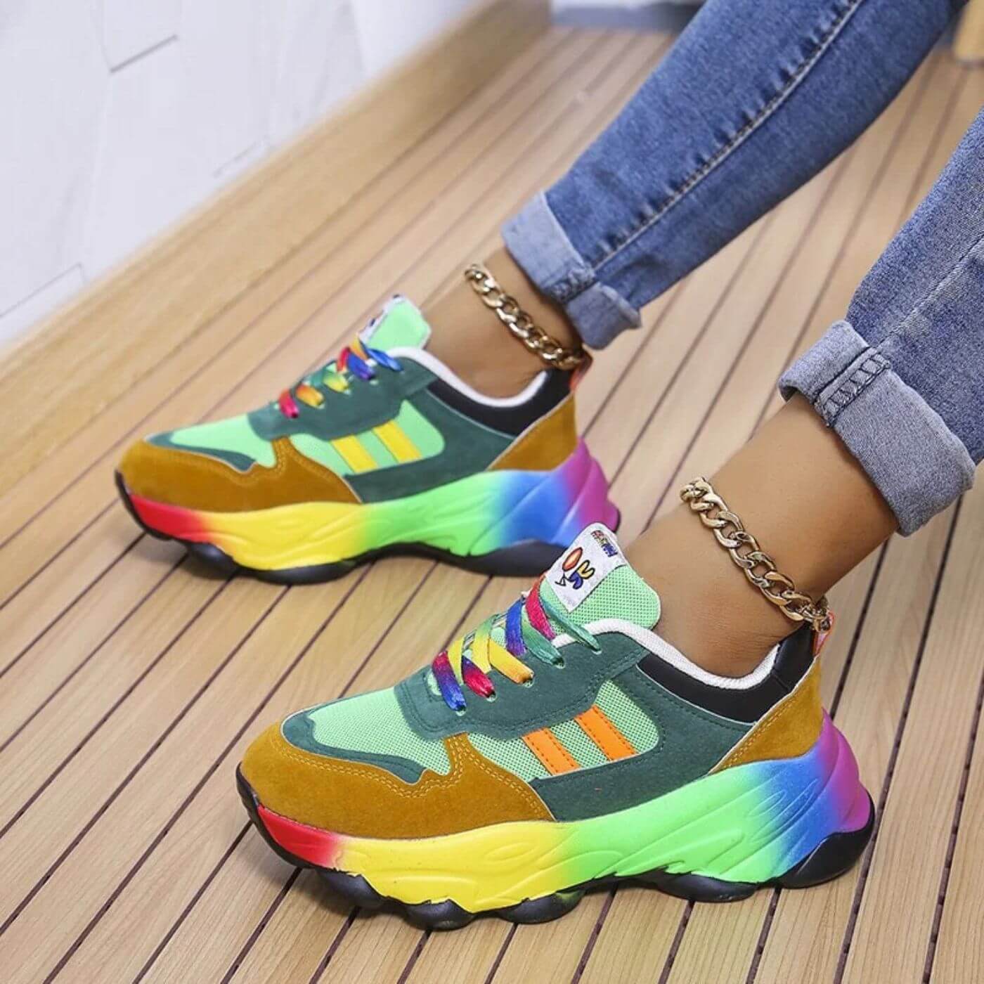 Giulia™ - Sneakers ortopediche colorate per comfort e stile