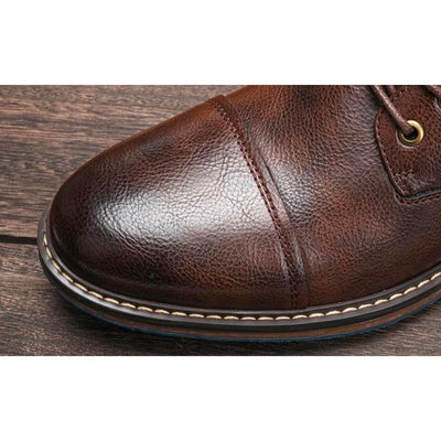 Leonardo | Stivali Oxford Premium in Pelle Artigianale