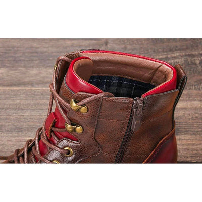 Leonardo | Stivali Oxford Premium in Pelle Artigianale