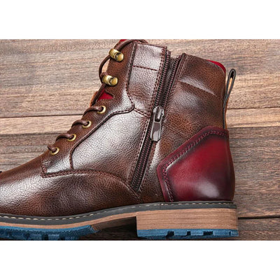 Leonardo | Stivali Oxford Premium in Pelle Artigianale