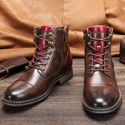 Leonardo | Stivali Oxford Premium in Pelle Artigianale