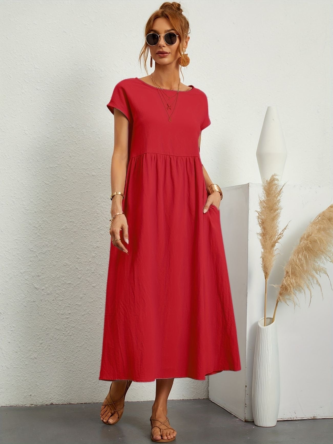 Lucia | Abito elegante in lino
