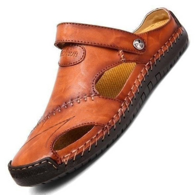 Chris™ | Sandali ortopedici in pelle