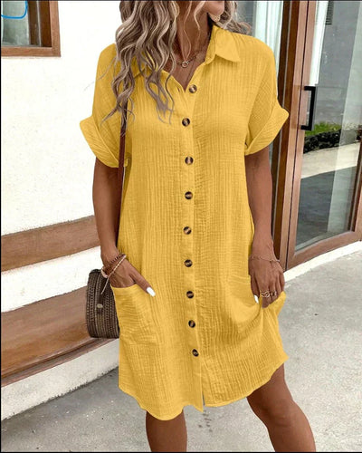 Celeste | Elegante Polo Jurk