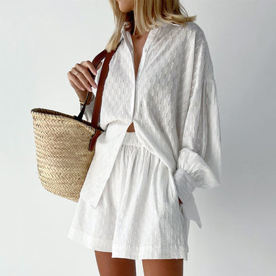 Adriana | Completo Chic Camicia & Shorts