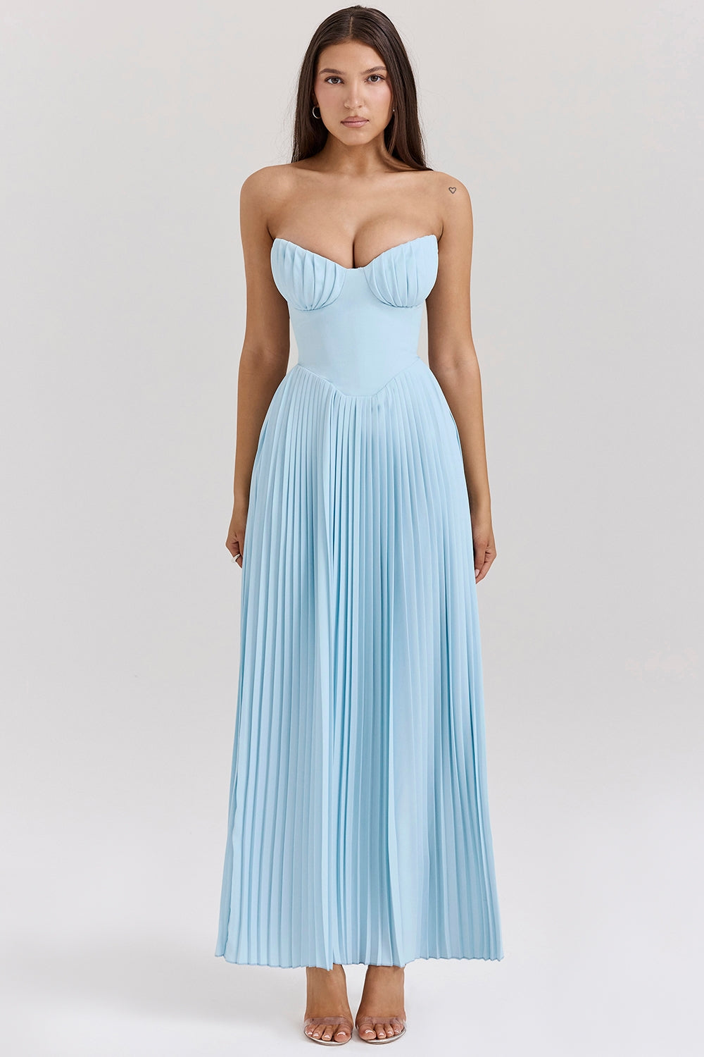 Mare | Abito lungo con corsetto