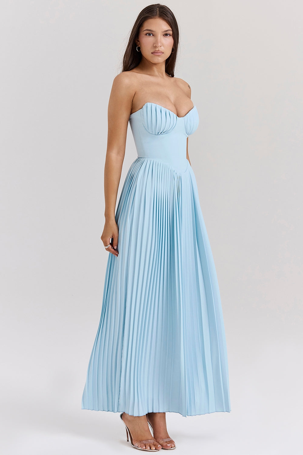 Mare | Abito lungo con corsetto