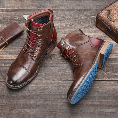 Leonardo | Stivali Oxford Premium in Pelle Artigianale