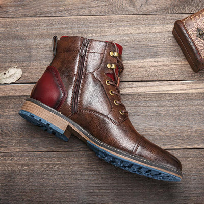 Leonardo | Stivali Oxford Premium in Pelle Artigianale