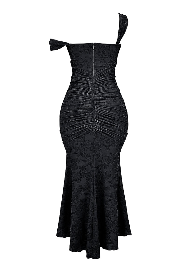 Rosalia | Abito lungo con corsetto.